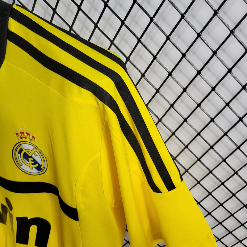 2011/2012 Retro Real Madrid Yellow Goalkeeper Football Shirt