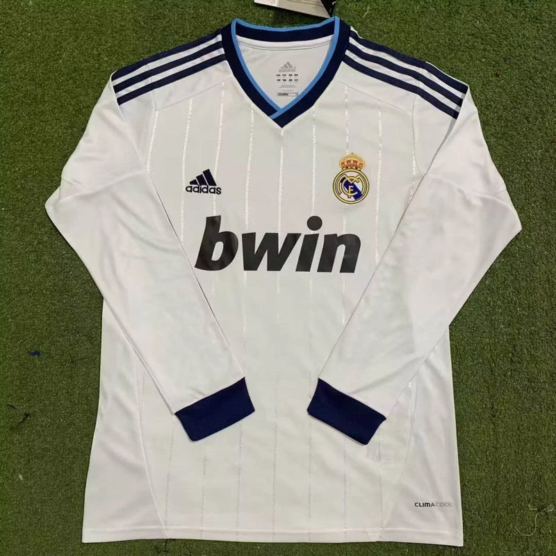 2012/2013 Retro Long Sleeve Real Madrid Home