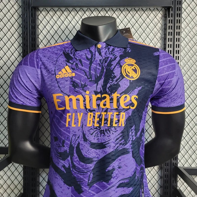 2023/2024 Player Version Real Madrid Purple Special Edition Football Shirt