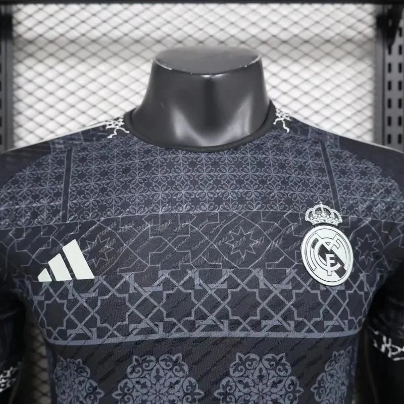 2024/2025 Player Version Real Madrid Special Edition Black Football Shirt 1:1 Thai Quality