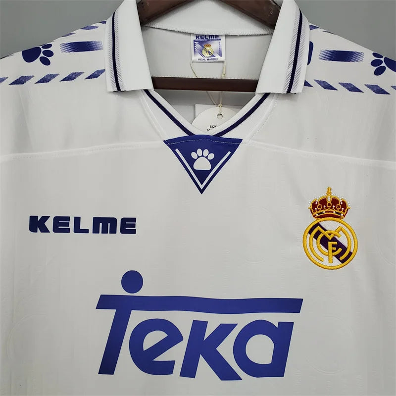 1996/1997 Retro Real Madrid Home Soccer Jersey 1:1 Thai Quality