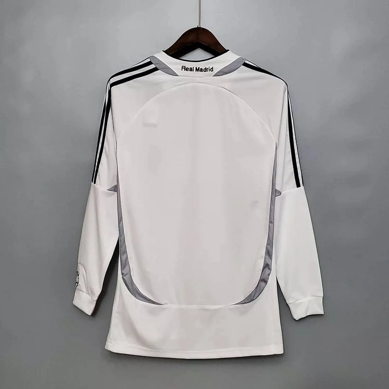 2006/2007 Retro Long Sleeve Real Madrid Home Football Shirt