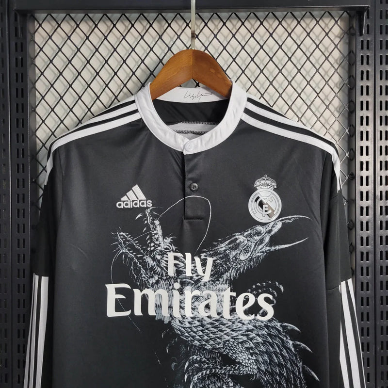 Retro Long Sleeve 2014/2015 Real Madrid Third Away