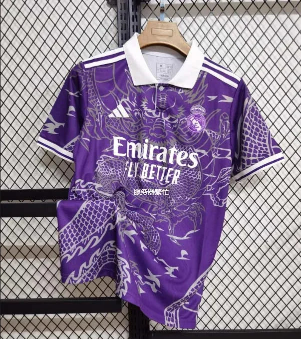 2023/2024 Real Madrid Chinese Dragon purple Football Shirt