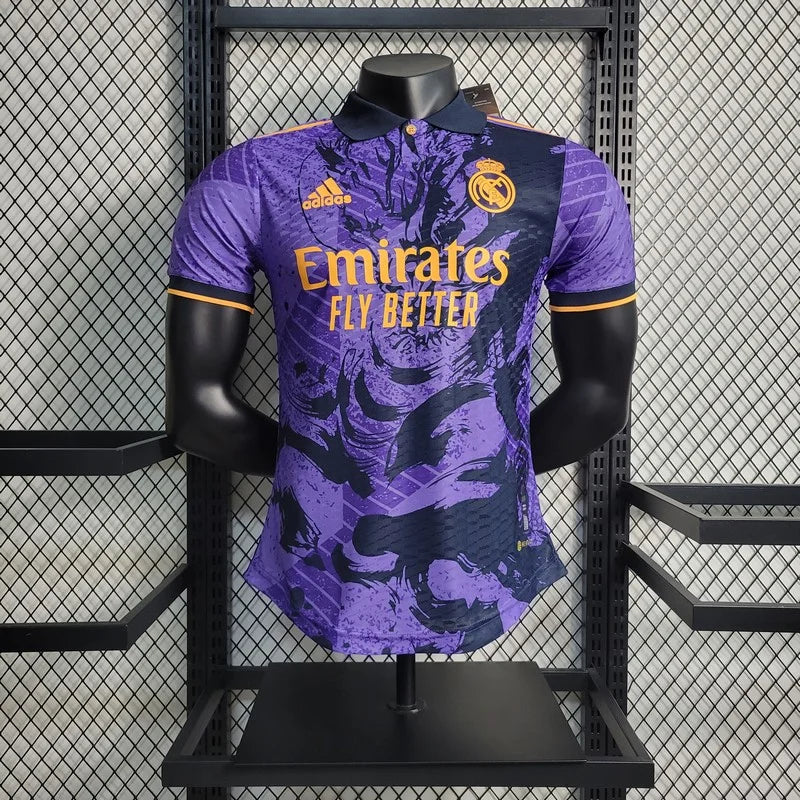 2023/2024 Player Version Real Madrid Purple Special Edition Football Shirt