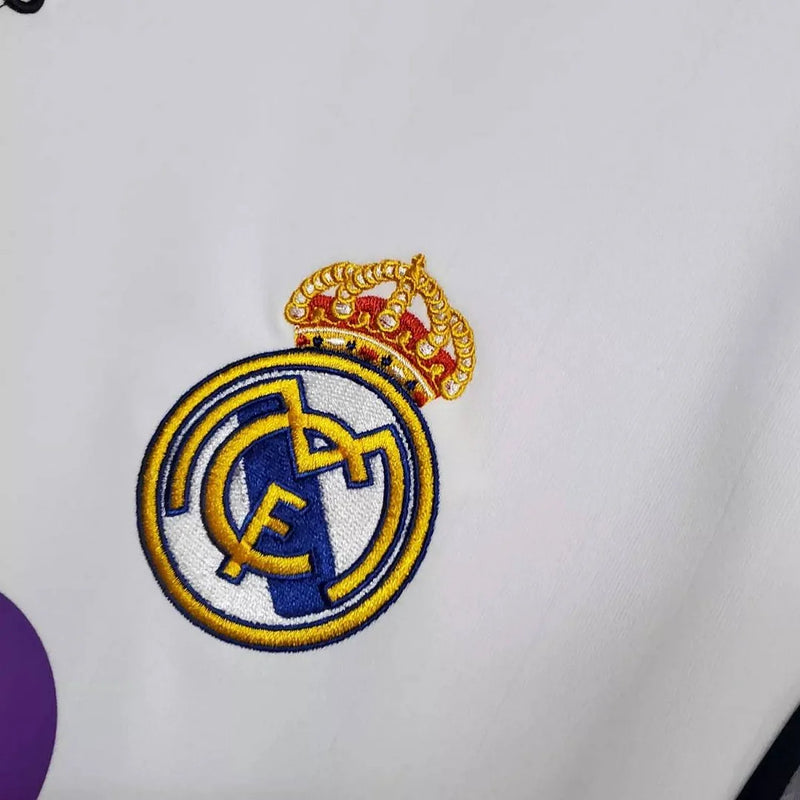 2006/2007 Retro Long Sleeve Real Madrid Home Football Shirt